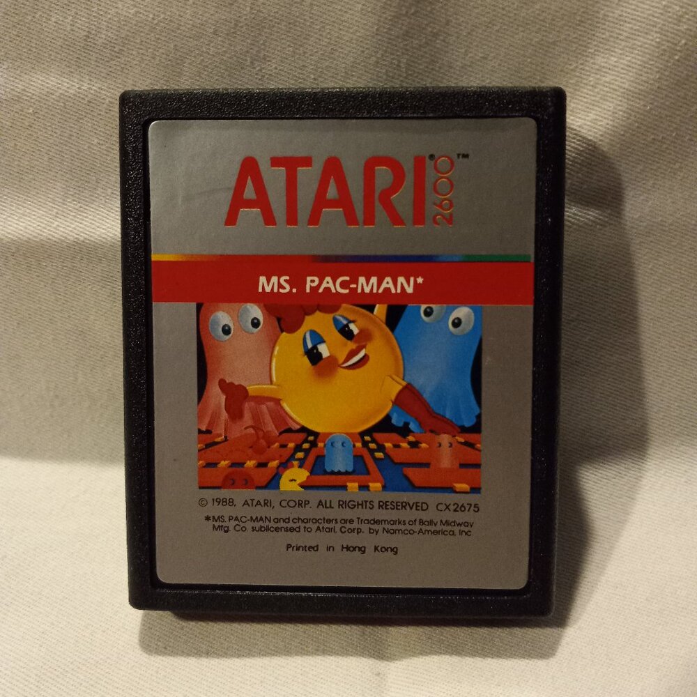 MS. PAC-MAN CIB - ATARI 2600 UN-Tested - Picture 3 of 6
